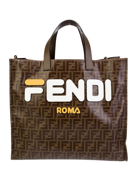 fendi fila tote bag|Fendi tote bag 2020.